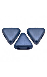 Kheops par Puca® beads Metallic mat blue 23980-79031